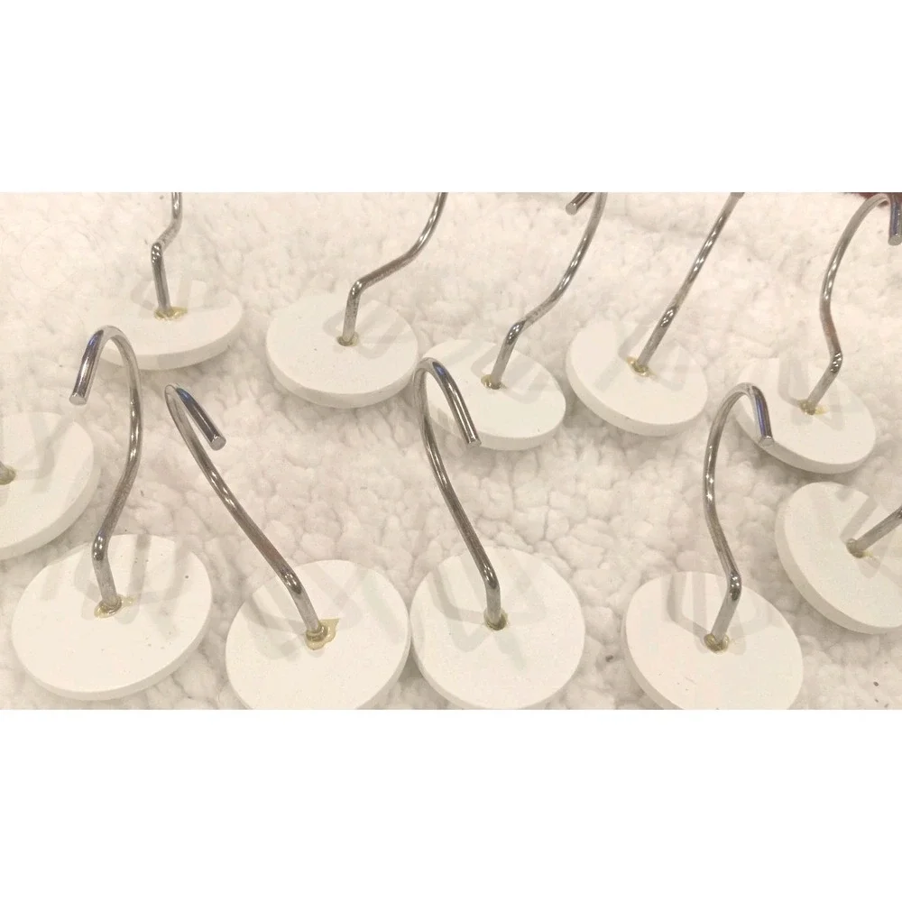 New Set‎ of 12 Humingbird Shower Curtain Hooks Whimsical Cottage Coastal Garden